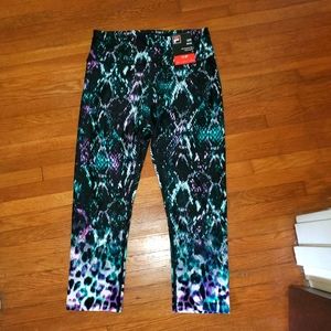 Fila Capri workout leggings NWT